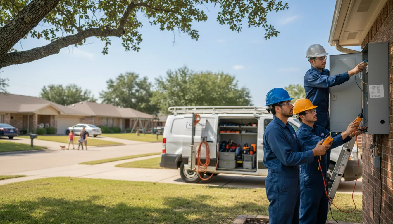 Certified electrician providing emergency electrical services in Sims, IL